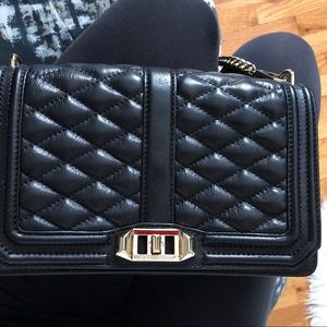 Rebecca Minkoff Quilted Love Crossbody.